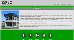 Desktop Screenshot of fyzaberturas.com